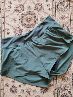 Outdoor Voices Green Hudson Shorts - XL